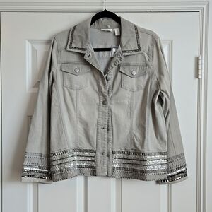 Chicos Denim Jacket